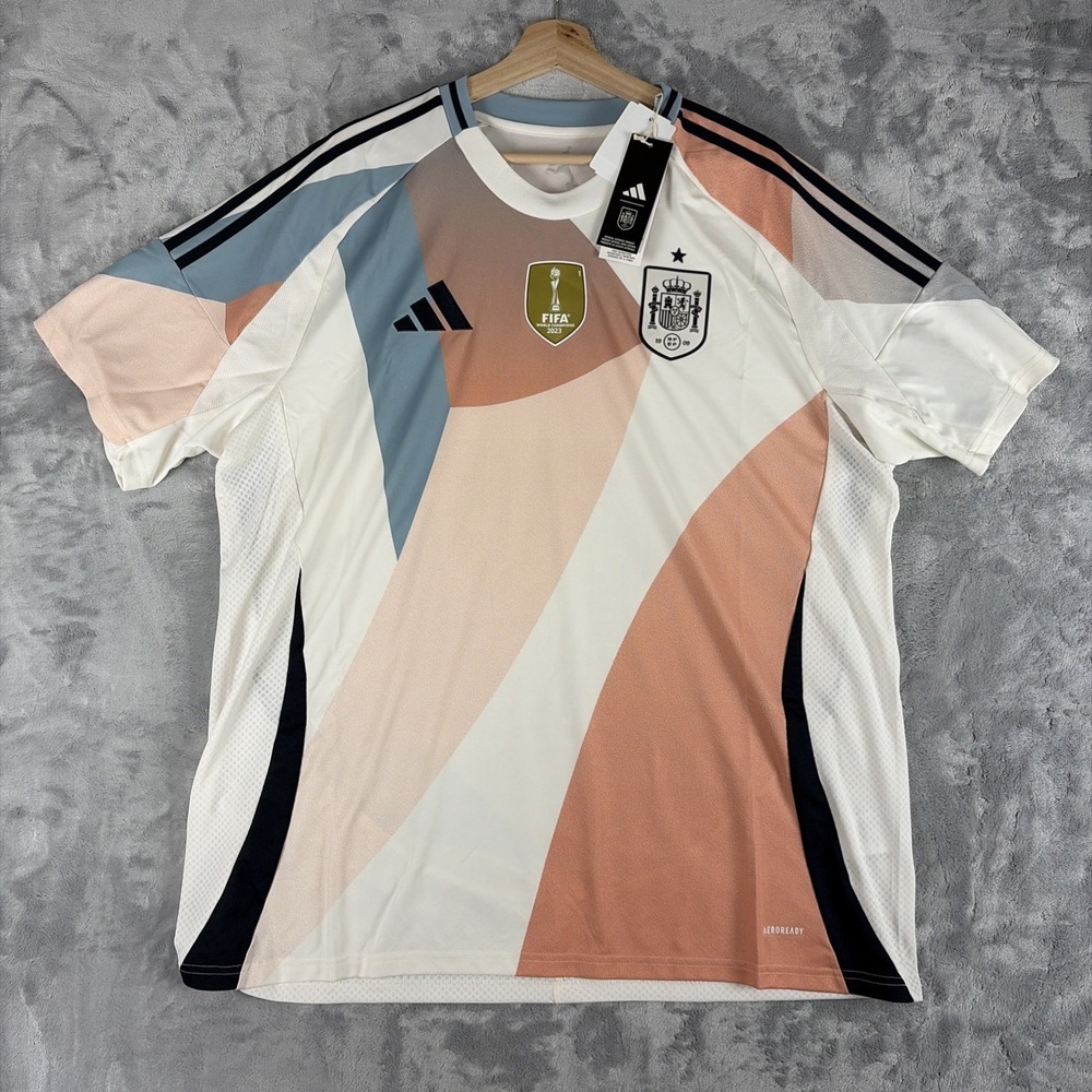 adidas Aeroready Spain Women's Team Away Jersey Men's Size 2XL  NWT